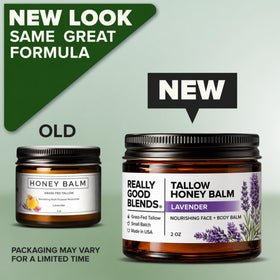 Really Good Blends texture close-up showing buttery balm consistency for deep hydration