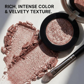 REATIFUL swatches on skin demonstrating buildable metallic payoff