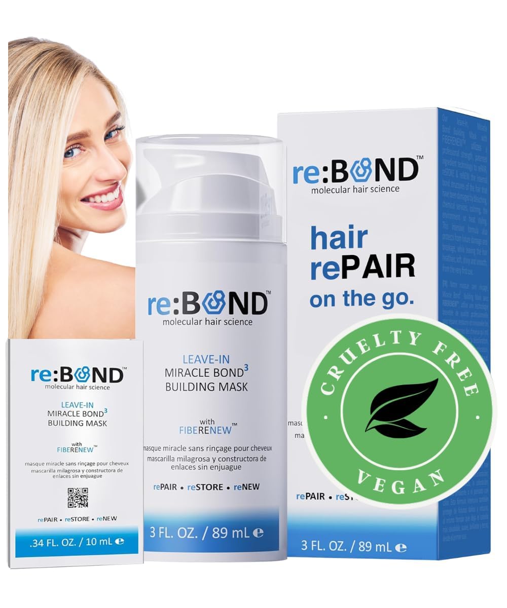 reBOND front packaging showing tubes and product benefits for easy identification