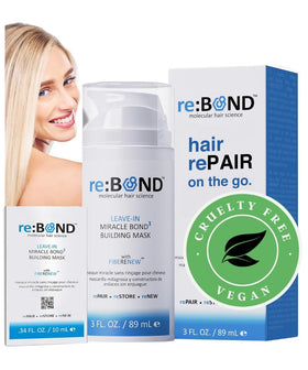 reBOND front packaging showing tubes and product benefits for easy identification