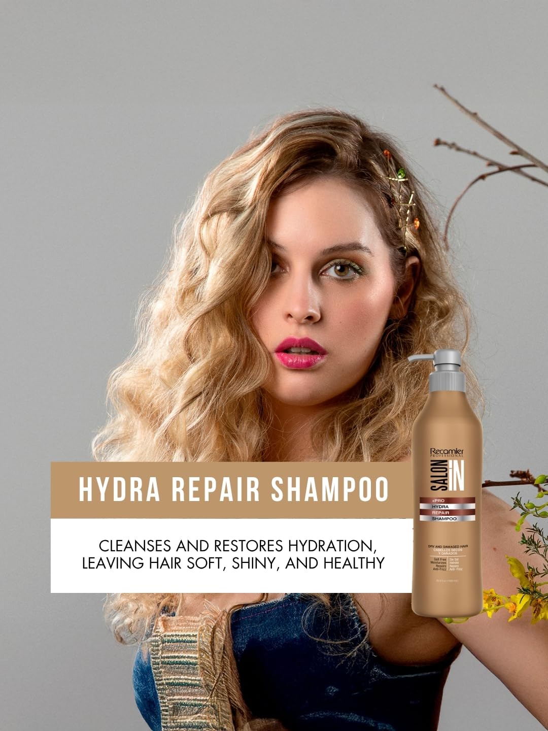 RECAMIER argan oil texture close-up highlighting nourishing ingredients and smooth finish