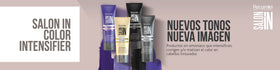 RECAMIER mask applied in salon-style to lightened hair demonstrating tone correction and improved shine