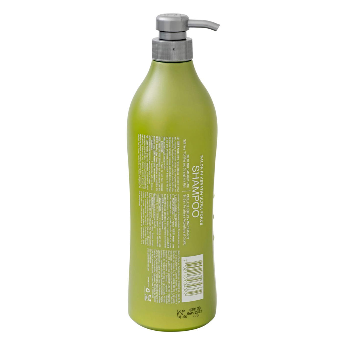 RECAMIER PROFESSIONAL SALON IN pump and cap detail for convenient dispensing benefit