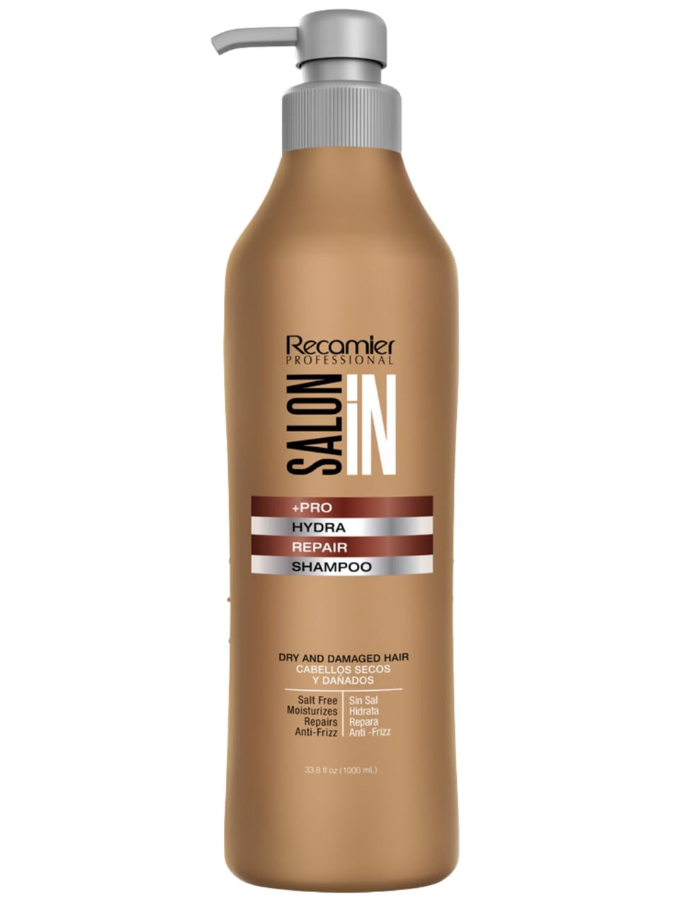 RECAMIER Salon In front bottle view showing label and volume for clear product identification