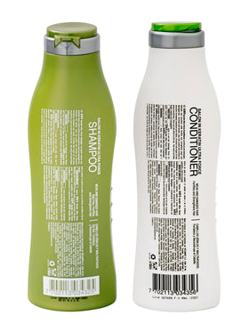 RECAMIER Salon In ingredients display with argan and keratin benefit