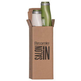 RECAMIER Salon In label close-up highlighting keratin formula benefit