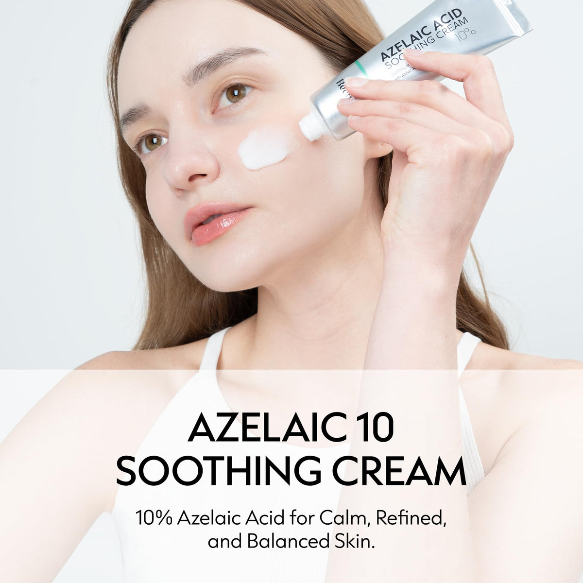 RE:CIPE cream texture close-up demonstrating smooth, sediment-free application benefit