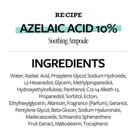 RE:CIPE ampoule in morning routine scene promoting balanced skin