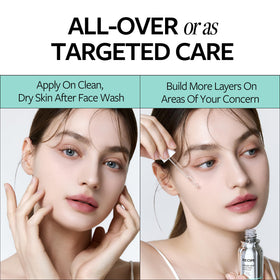 RE:CIPE bottle in hand illustrating compact size and easy dosing