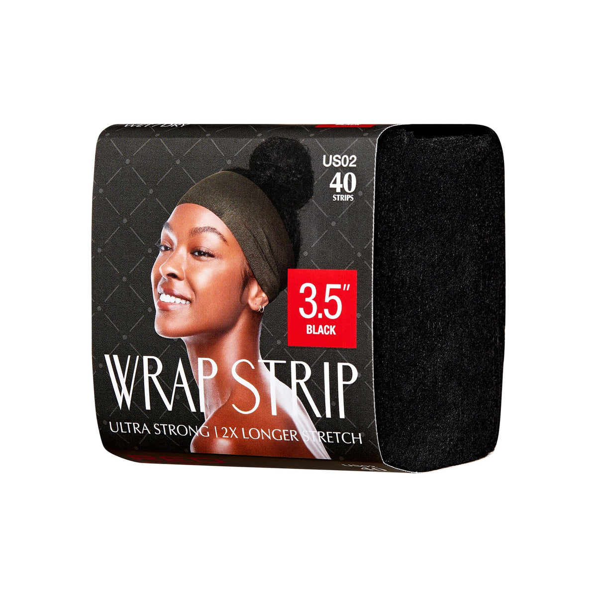 Red by Kiss close-up texture of strip material highlighting smooth, non-abrasive finish