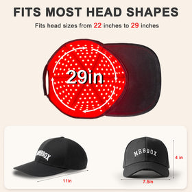 Red Light Hair Growth Cap power adapter plug showing stable power delivery benefit