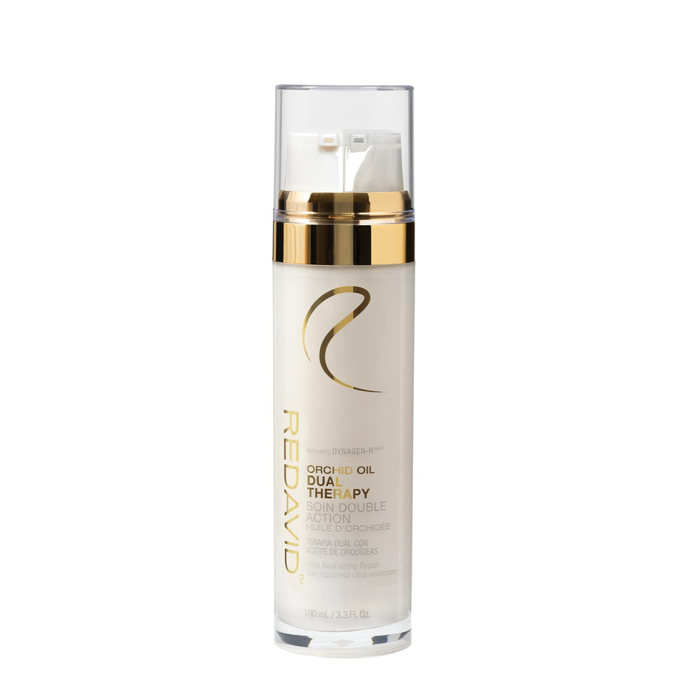 redavid front packaging showing dual therapy and orchid oil benefits