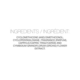 Redavid ingredient label detail highlighting orchid complex and coconut oil benefits