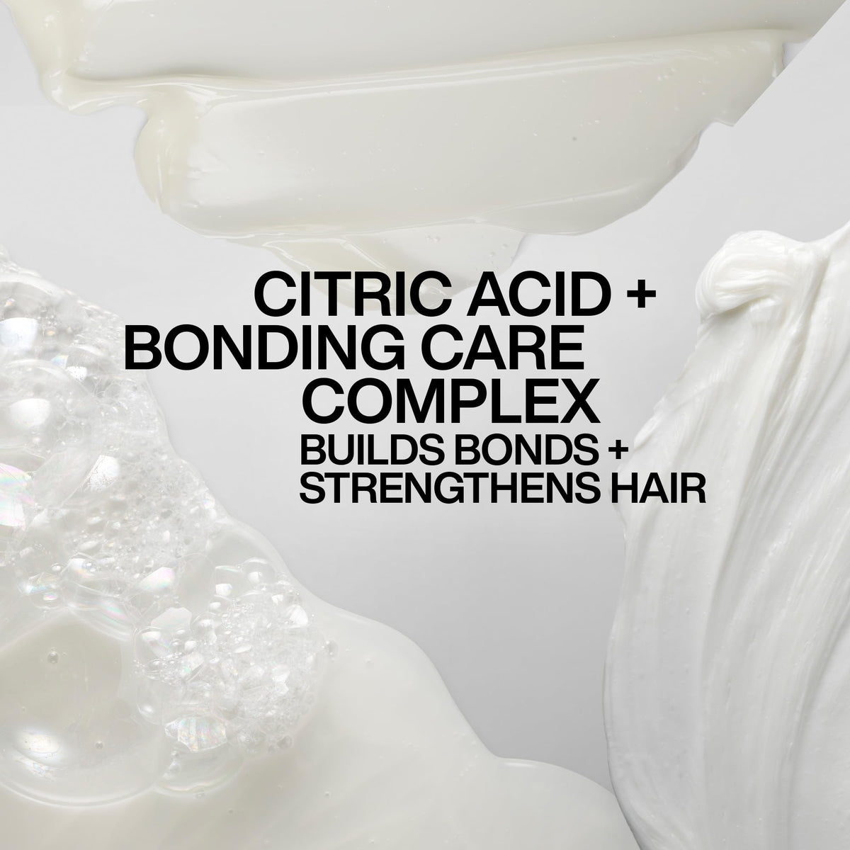 Redken being applied in shower to mid-lengths and ends, helps restore strength