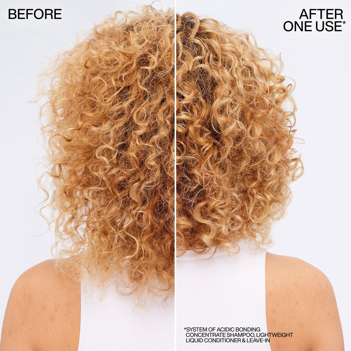 Redken liquid texture close-up illustrating watery conditioner for no-weight feel