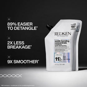 Redken pump detail demonstrating easy dispensing and controlled use