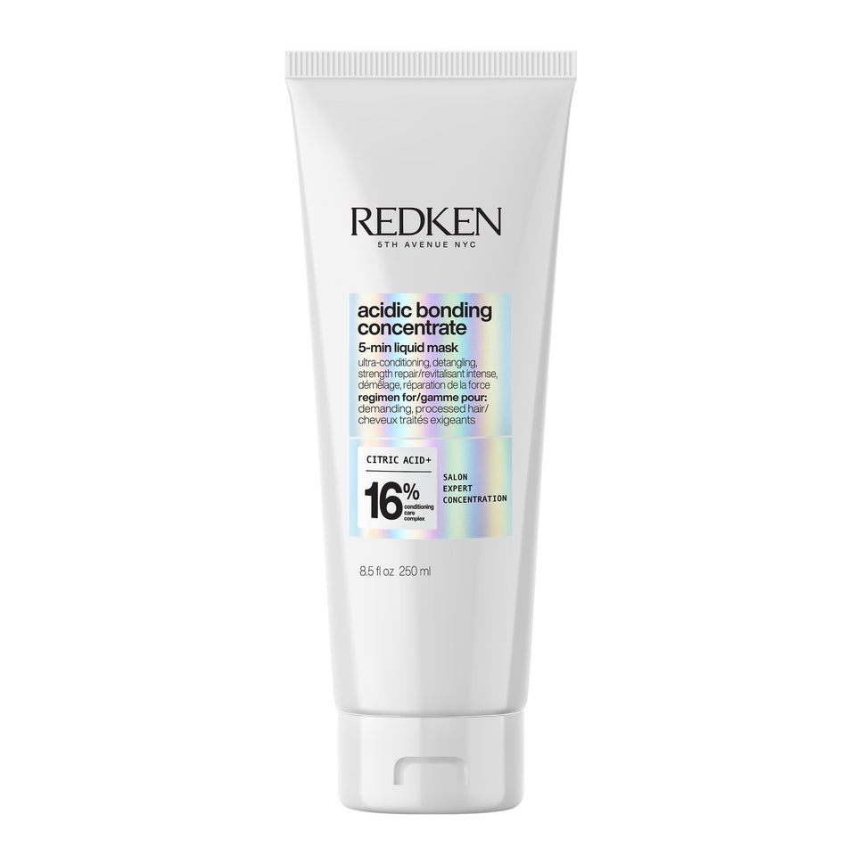 Redken front packaging showing product and quick 5-minute benefit