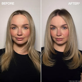 Redken texture drop on hand demonstrating lightweight consistency