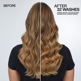 redken conditioner texture on fingertip demonstrating lightweight glide
