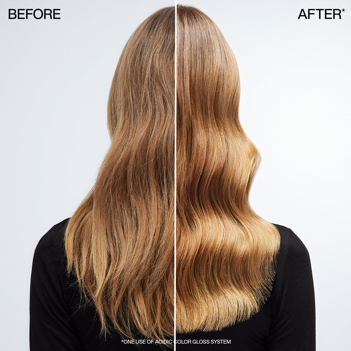 Redken spray applied during blow-dry for heat protection benefit