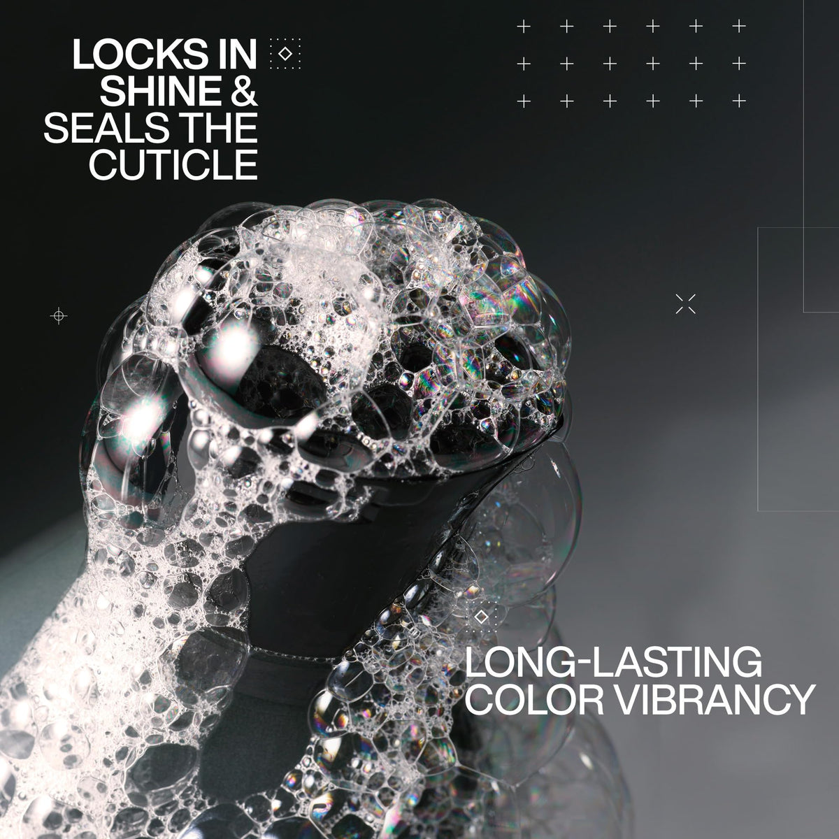 Redken close-up pump dispensing product for controlled salon-style application