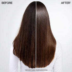 Redken leave-in spray droplet texture illustrating lightweight formula
