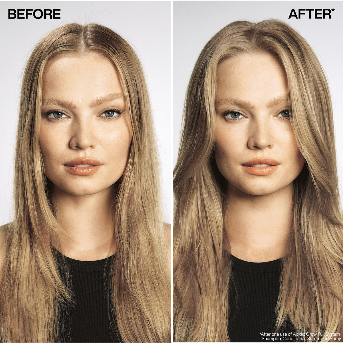 Redken back label ingredient panel highlighting azelaic acid