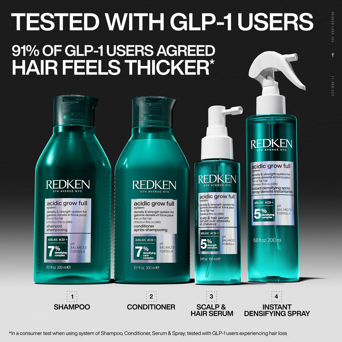 Redken open cap dispensing conditioner for easy application