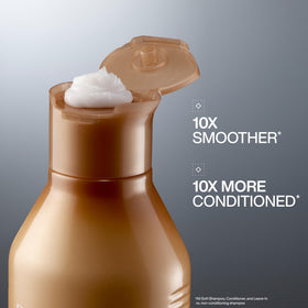 redken back label close-up showing ingredients and usage directions for informed shoppers