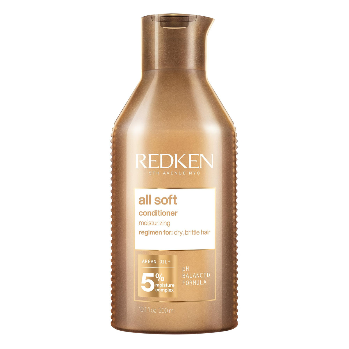 Redken All Soft front packaging shows product and professional branding for soft hair