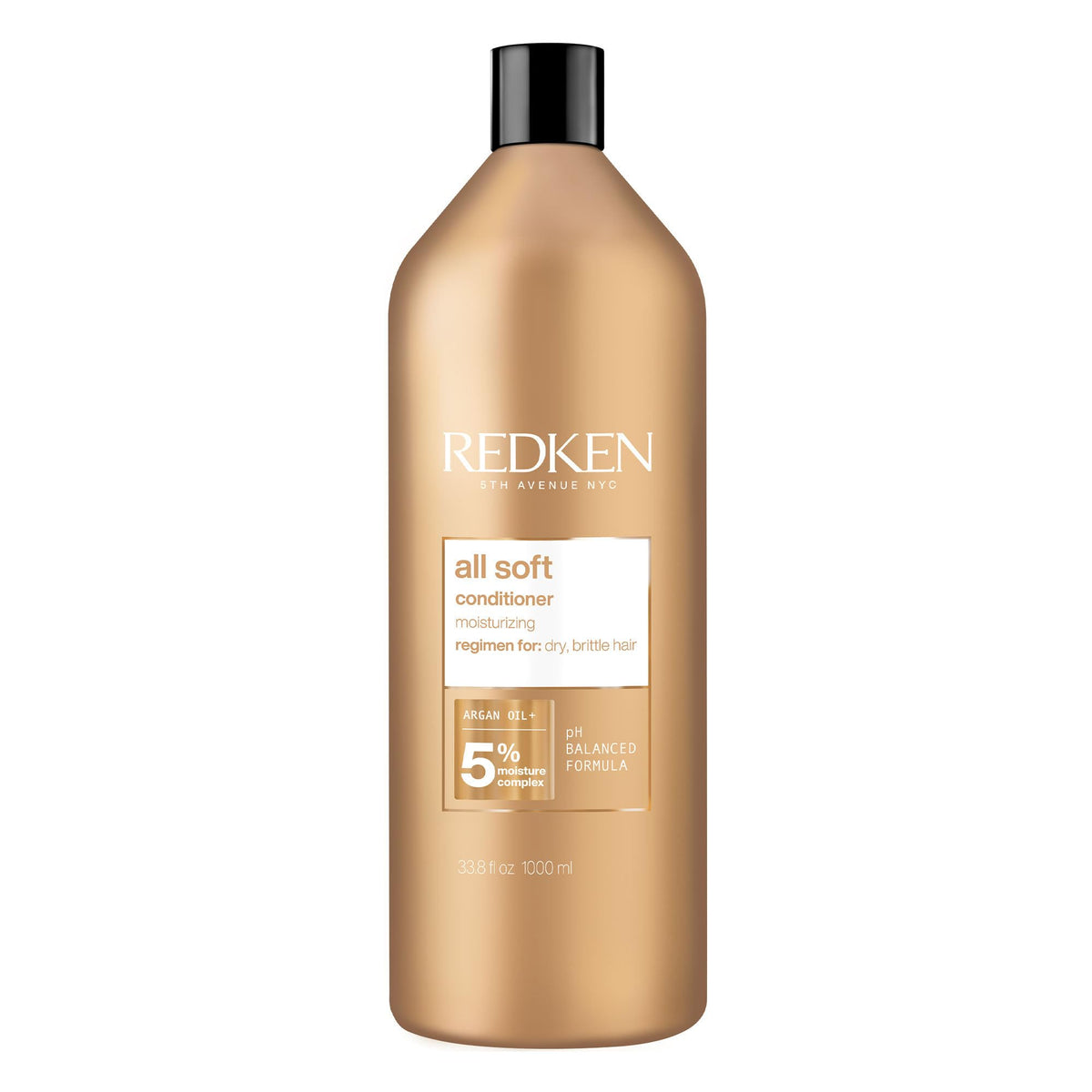 redken front packaging showing conditioner bottle and brand for clear product ID and trust