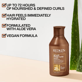 Redken lather texture close-up demonstrating gentle, creamy foam