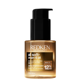 Redken bottle front view showing product and softening benefits