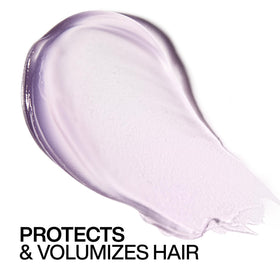Redken Big Blowout on bathroom counter ready for everyday styling