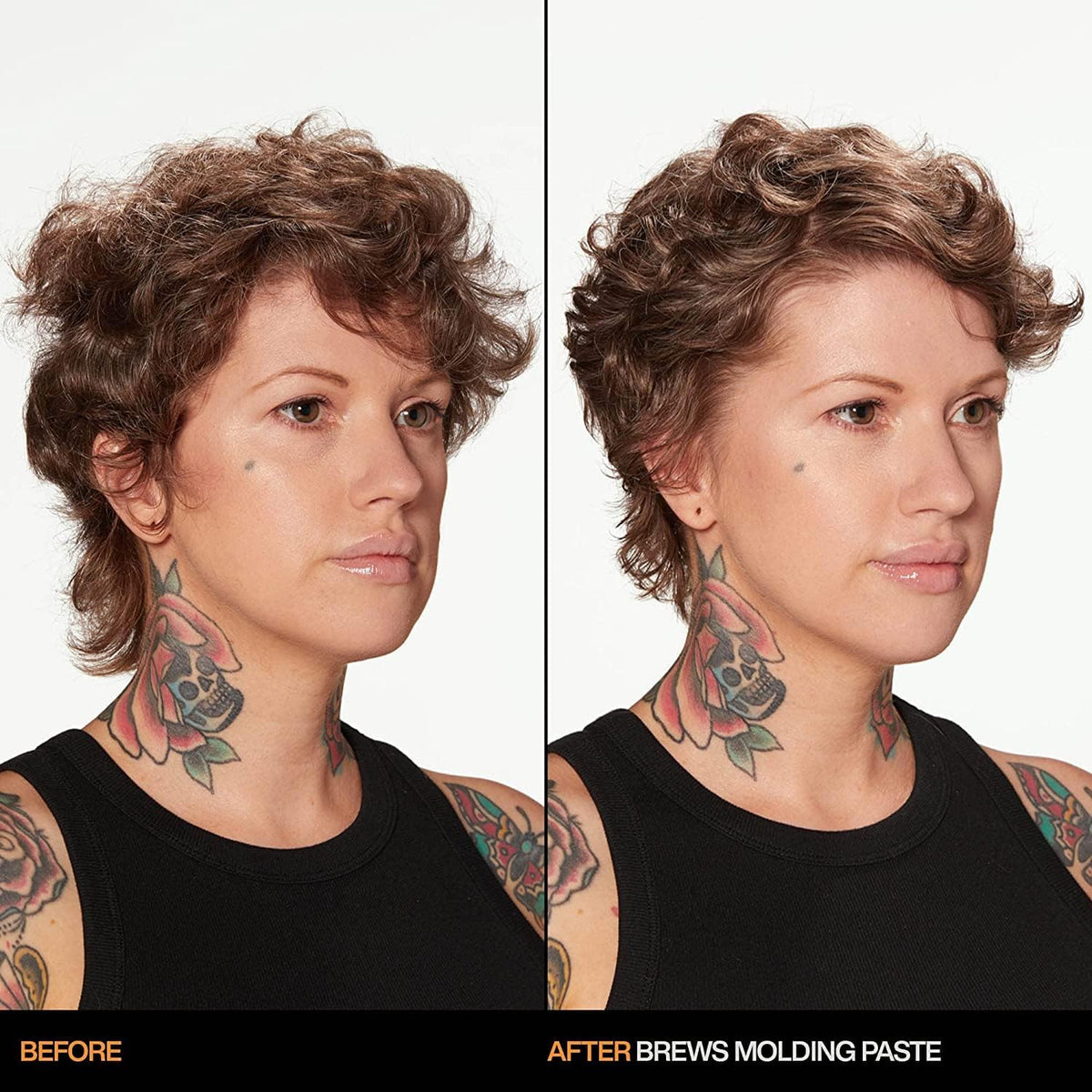 redken brews close-up of paste texture highlighting moldable consistency