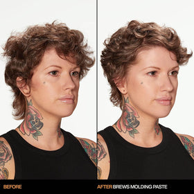 redken brews close-up of paste texture highlighting moldable consistency
