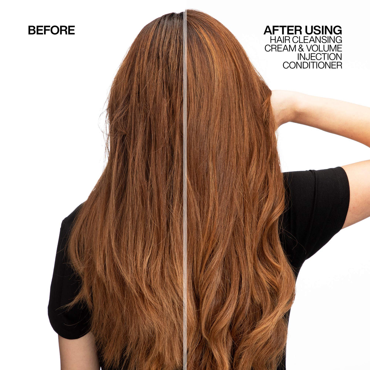 Redken detox pump and cap detail for easy salon dispensing and control