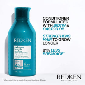 Redken conditioner creamy texture close-up showing nourishment and spreadability