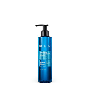 Redken front packaging showing product and size, highlights easy application benefit