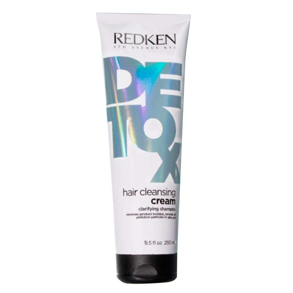 Redken bottle front view showing label and clarifying benefits