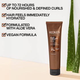 Redken Hydramelt pump dispensing lightweight lotion for easy application