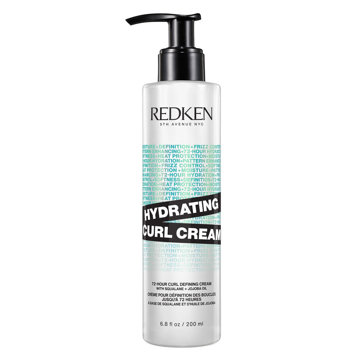 Redken front packaging showing product and benefits