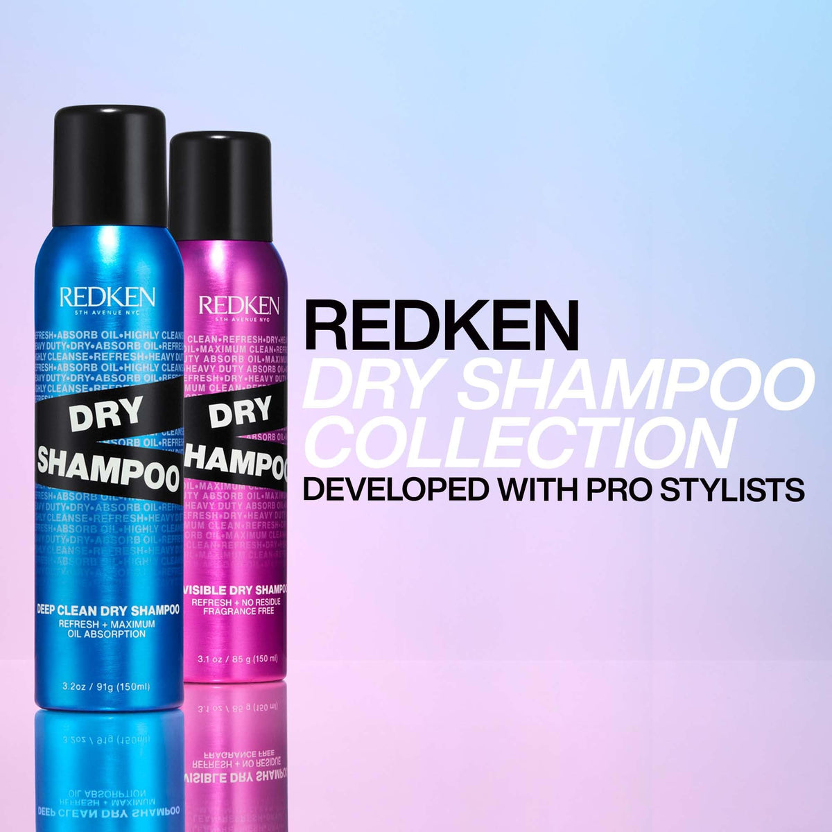 Redken can in hand for scale showing travel-friendly size and convenience