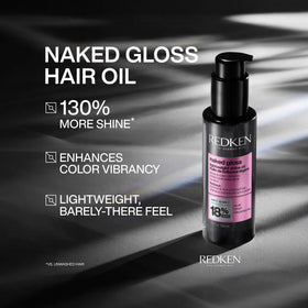 Redken pump nozzle close-up demonstrating precise dispensing and controlled use