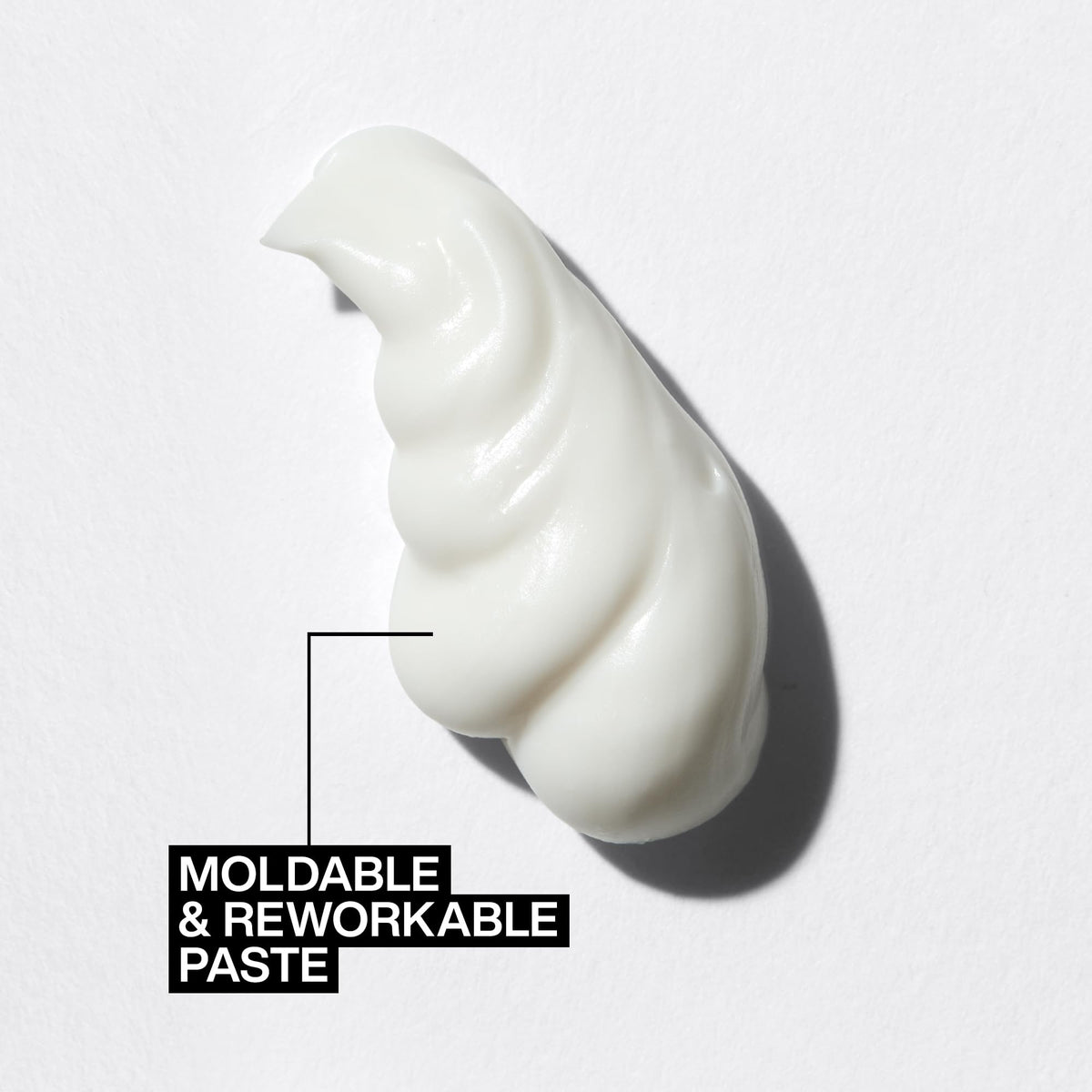 redken paste on hands warmed and ready to apply for even distribution