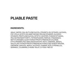 Redken pliable paste next to common products to illustrate compact size and travel-friendly benefit