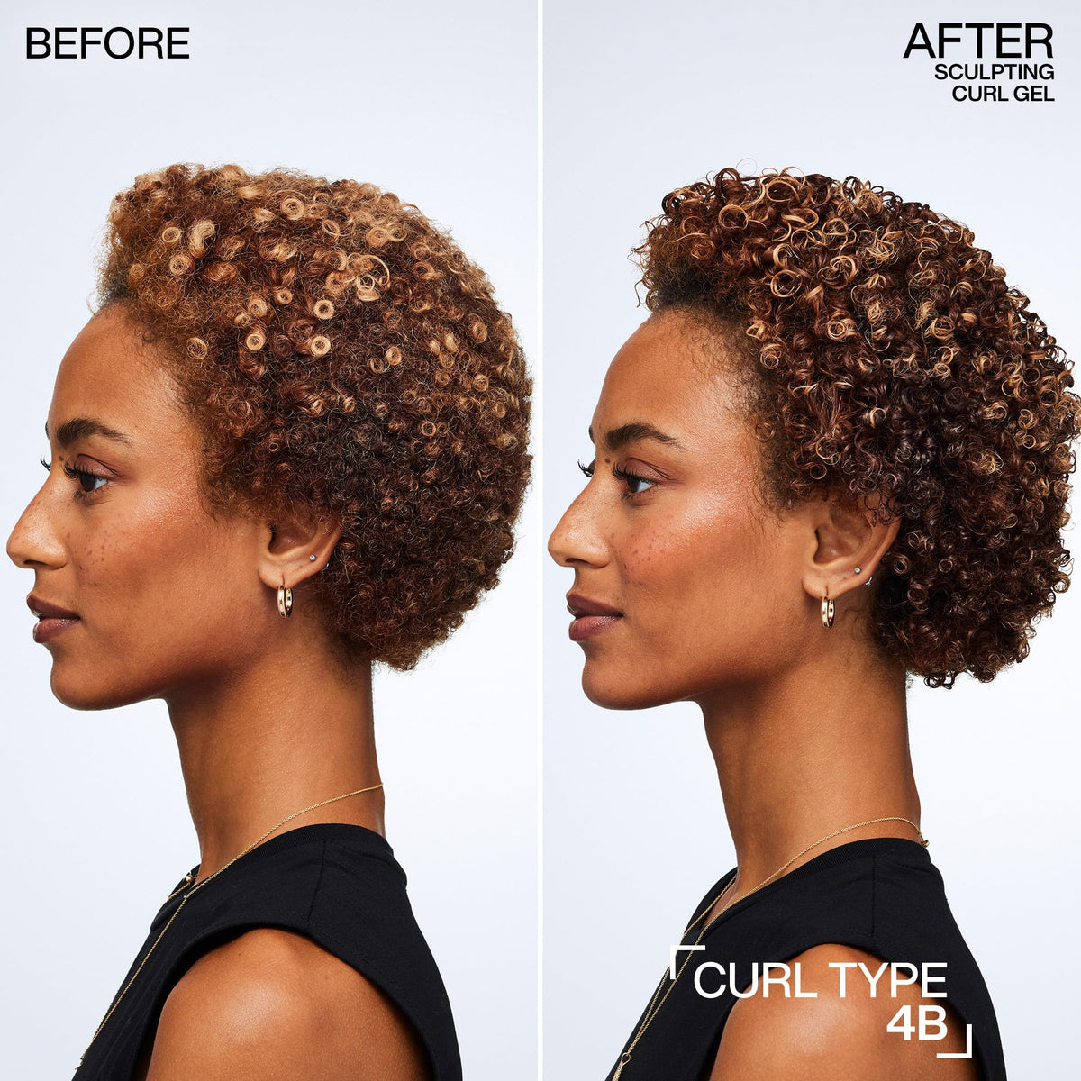 Redken gel texture closeup demonstrating lightweight, nonsticky formula