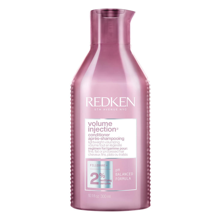 Redken front bottle view showing product branding and volumizing focus