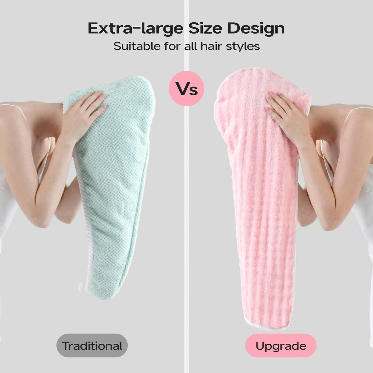 REDKISS lifestyle spa setting with towel wrap for comfortable self-care