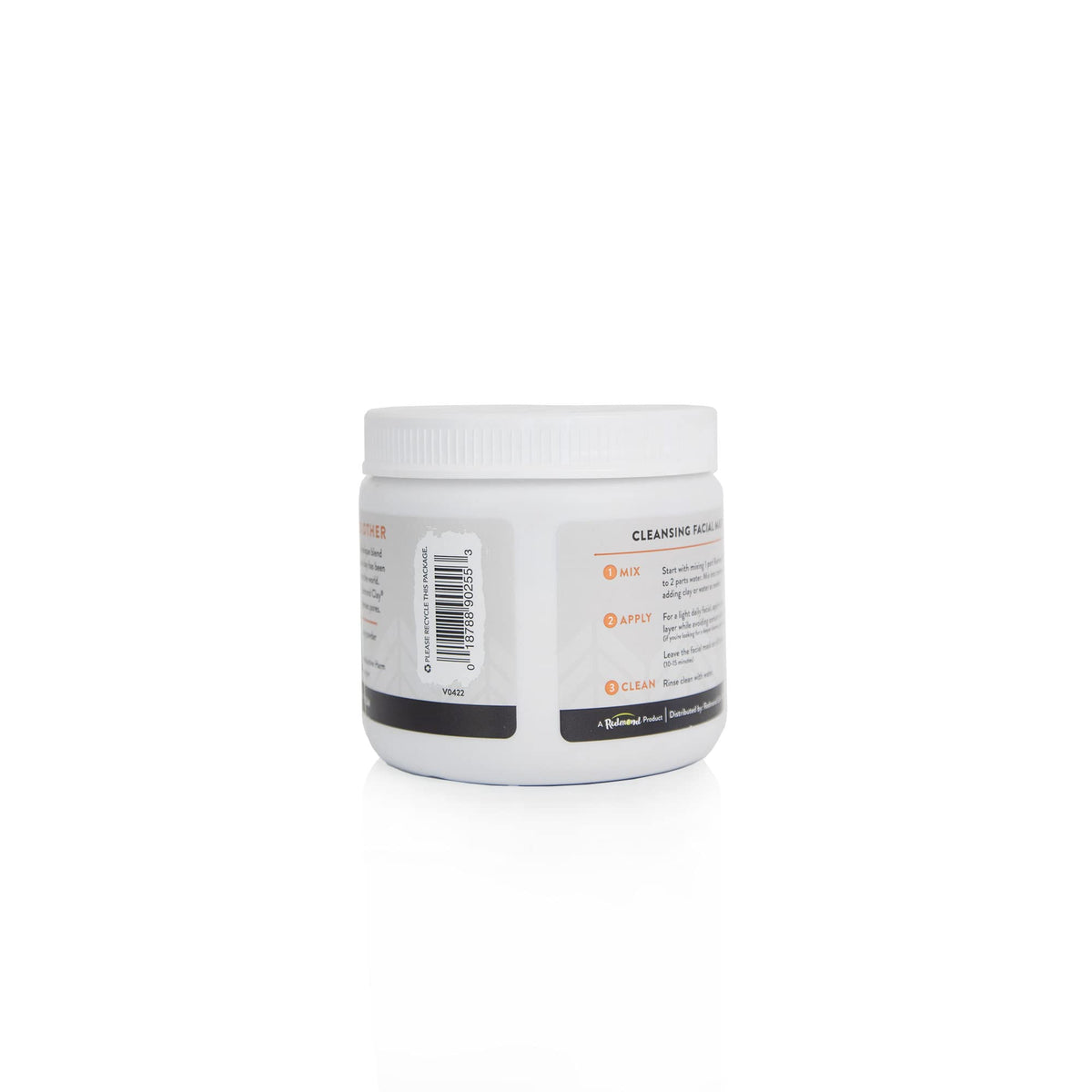 Close-up of Redmond clay powder texture, fine grains for easy mixing and application